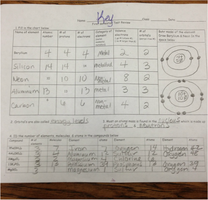 Benchmark Test Grade 5 Science Answers